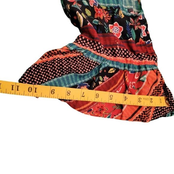 Democracy - Boho tunic - Cold Shoulder, Bell Sleeve - Super Cute - Size S - Picture 12 of 14